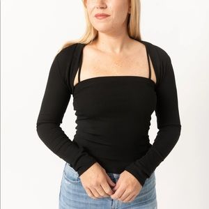 NWOT Neely shrug set size M